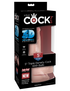 King Cock Plus 5" Triple Density Cock with Balls - Flesh